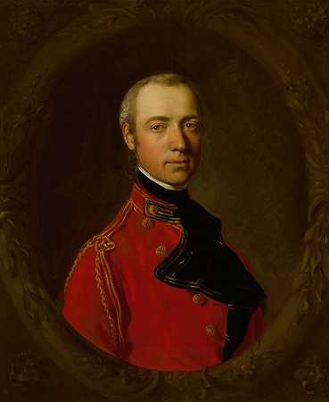 托马斯·盖恩斯伯勒《查尔斯·汉密尔顿上校肖像》（1727-1806）