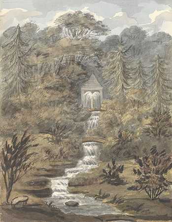 安妮·拉肖特的《圣殿与瀑布，塞津科特》