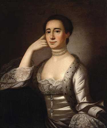 《约翰·钱普尼斯夫人肖像》杰里米亚·提乌斯