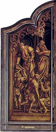 伯纳德·范·奥利的《圣马丁与圣马克》