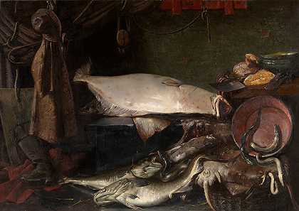 爱德华·查佩尔的《鱼的静物》