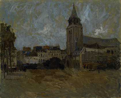 弗兰克·埃德温·斯科特的《圣日耳曼广场》