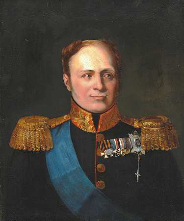 “乔治·道夫（George Dawe）的俄罗斯沙皇亚历山大一世肖像（方式）