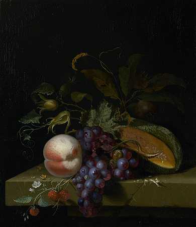 Pieter Gallis的《水果静物》