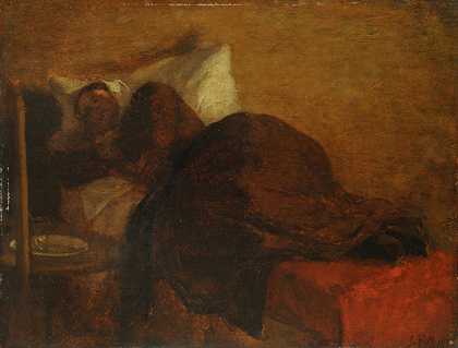 让-弗朗索瓦·米勒的《艺术家的妻子》