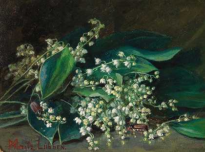 玛丽·伊丽莎白·莫里茨·吕本的《山谷的百合花》