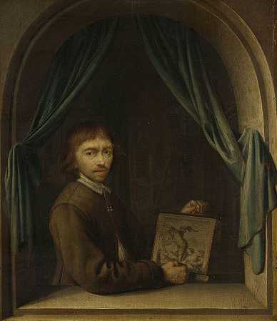 《画家肖像》，彼得·科内利兹著，范·埃格蒙德
