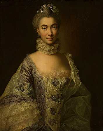 安娜·罗西娜·利西耶夫斯卡的《女士肖像》