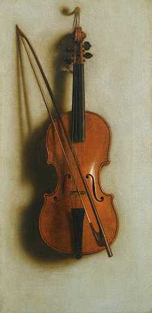扬·范德法特的《小提琴肖像》