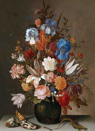 巴尔塔萨尔·范德阿斯特的《花的静物》