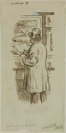 查尔斯·塞缪尔·基恩的“展览中的人”