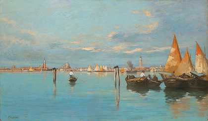 《威尼斯之景》（Pietro Fragiacomo）