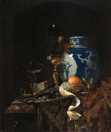 Willem Kalf的《中国瓷罐的静物》