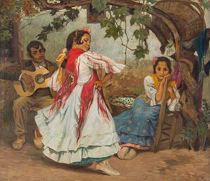 奥托·博耶的《跳舞的西班牙民谣》