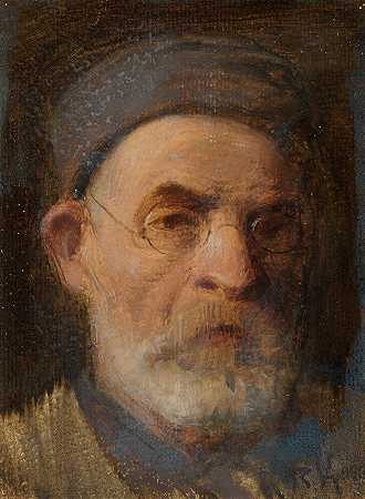 罗曼·卡齐米日·科恰诺夫斯基的《男人肖像》
