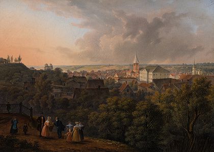 格奥尔格·弗里德里希·施拉特（Georg Friedrich Schlater）的《塔尔图图姆山风景》