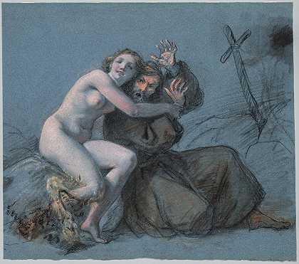 朱利安·利奥波德·布利的《圣安东尼的诱惑》