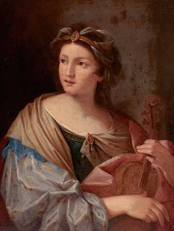 乔瓦尼·安德烈亚·西拉尼（Giovanni Andrea Sirani）的《拿小提琴的女人》（可能是圣塞西莉亚）