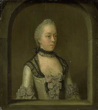 《约阿希姆·伦多普的妻子威廉敏娜·希莱贡达·舒伊特肖像》