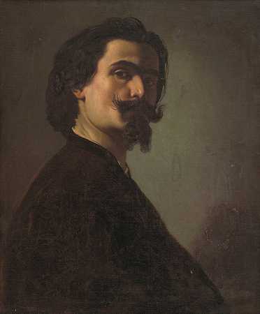 弗兰蒂谢克·克里姆科维奇的《一个人的肖像》