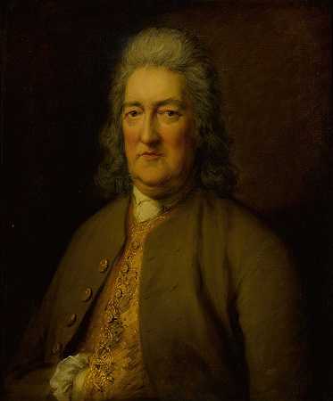 托马斯·盖恩斯伯勒的《外科大卫·米德尔顿将军肖像》（1703-1785）