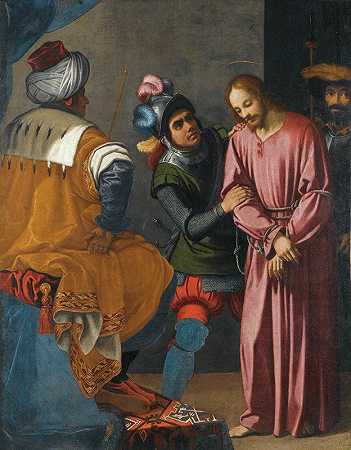Agostino Ciampelli的《基督在彼拉多面前》