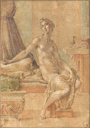 《Lucretia》，作者：Parmigianino