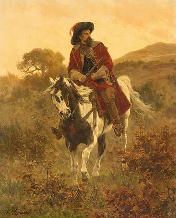 维尔纳·威廉·古斯塔夫·舒赫《三十年战争中的骑兵》