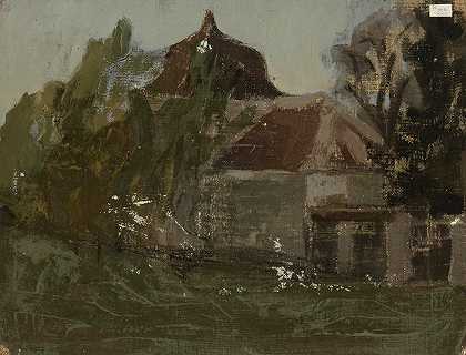 尼古拉·特里克的《带房子的风景》