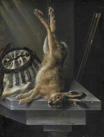 雅各布·比尔提乌斯的《一只死兔子》