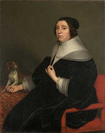 杰拉德·范·洪索斯特的《一个女人的肖像》
