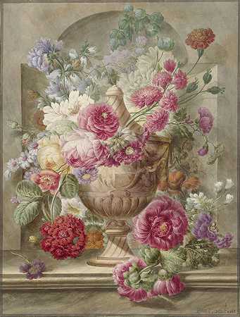 Pieter van Loo的《花瓶》