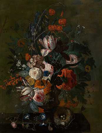雅各布·范·休姆的《花束》