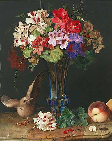 费迪南德·库斯的《花瓶里的花》