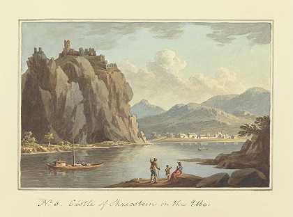 约翰·沃威克·史密斯的《易北河上的施雷克斯坦城堡》