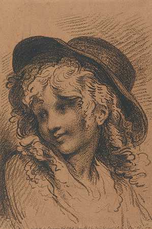 本杰明·韦斯特的《艺术家之子拉斐尔肖像》