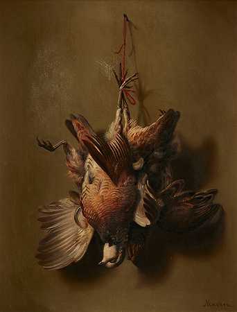 威廉·H·马钦的“鸟类狩猎奖杯”