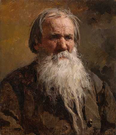 瓦西里·德米特里耶维奇·波列诺夫的《瓦西里·彼得罗维奇·什切戈利约诺克肖像》