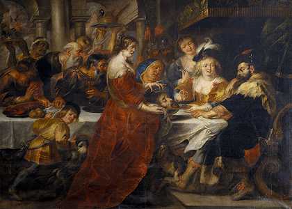 彼得·保罗·鲁本斯（Peter Paul Rubens）的《希律王的盛宴》