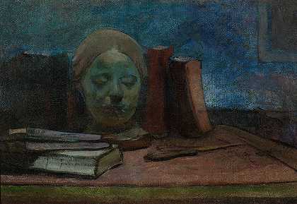 瓦迪斯瓦夫·莱温斯基的《面具与书籍》