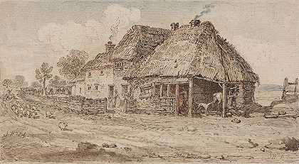 詹姆斯·沃德的《小屋和农场建筑》