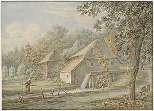 Pieter de Goeje的《水磨风景》