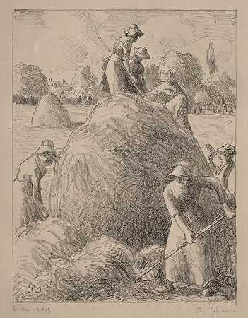 卡米尔·皮萨罗的《埃拉尼的干草匠》