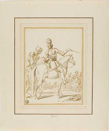 Charles Parrocel的《骑马骑士》