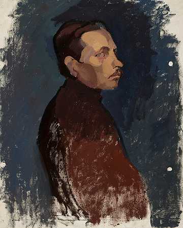 尼古拉·特里克的《男人的肖像》