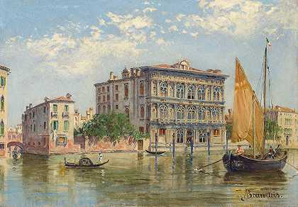 《威尼斯大运河的Ca’Vendramin Calergi》，安东尼塔·布兰代斯著