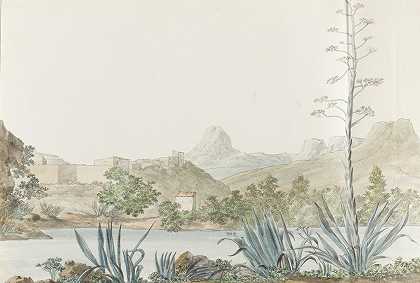 亚伯拉罕·路易斯·鲁道夫·杜克罗斯的《巴勒莫的普拉塔尼河和阿格里真托》
