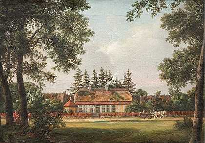 约翰·克里斯蒂安·达尔（Johan Christian Dahl）的《森林之屋》（Hillerød）