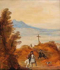 Joos de Momper的《骑马的风景》