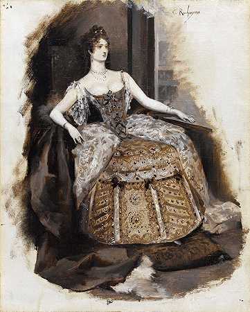 乔治·安托万·罗切斯格罗斯的《约西亚公爵夫人》